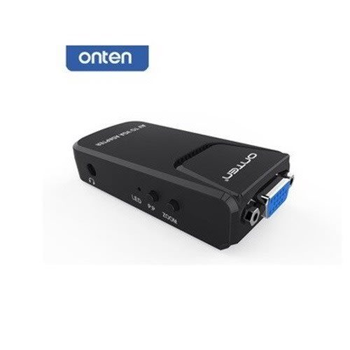 ADAPTADOR VGA MACHO A AUDIO 3.5MM MICRO USB OTN-5129 ONTEN