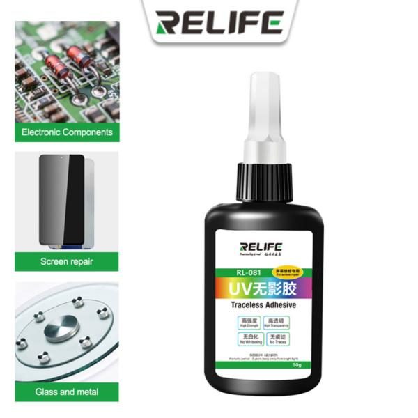 ADHESIVO UV SIN RASTRO RL-081 RELIFE