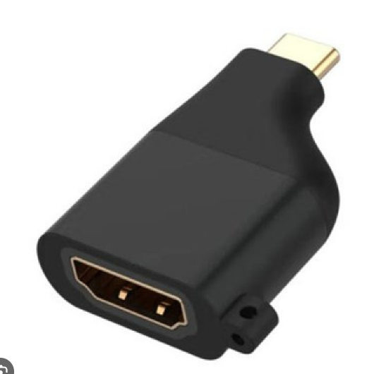 ADAPTADOR CONVERTIDOR USB TIPO C MACHO A HDMI TIPO A HEMBRA OTN-9532T ONTEN