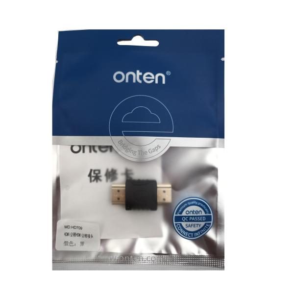 ADAPTADOR HDMI TIPO A HDMI TIPO A MACHO OTN-HD709 ONTEN