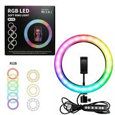 ARO DE LUZ RGB MJ36 CENTIMETROS