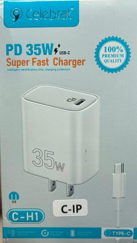 CARGADOR TIPO C 35W C-H1