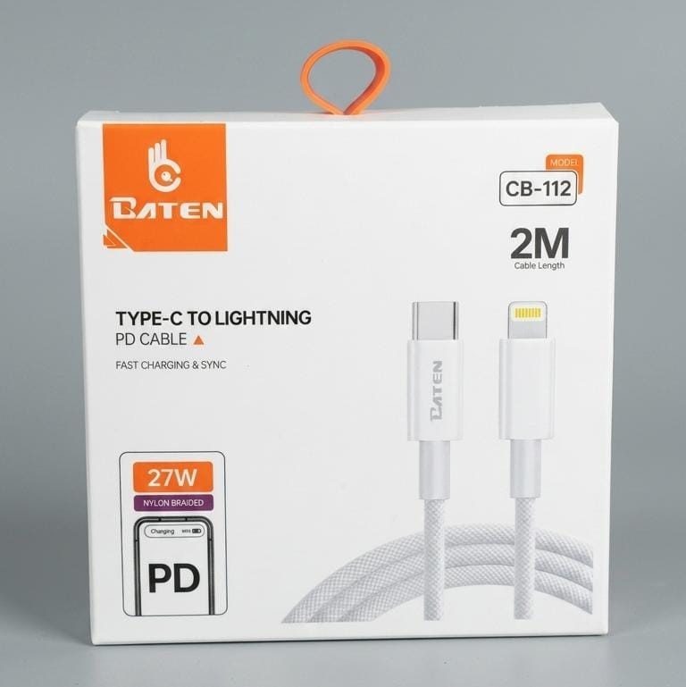 CABLE BATEN PARA IPHONE LIGTHNING CB112