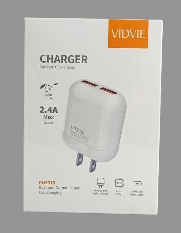 CARGADOR VIDVIE PLM319