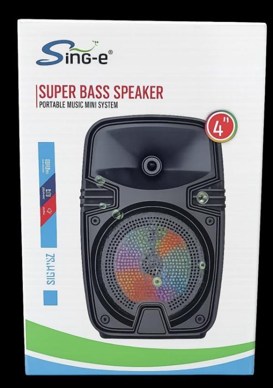 Parlante SUPER BASS Sing-e