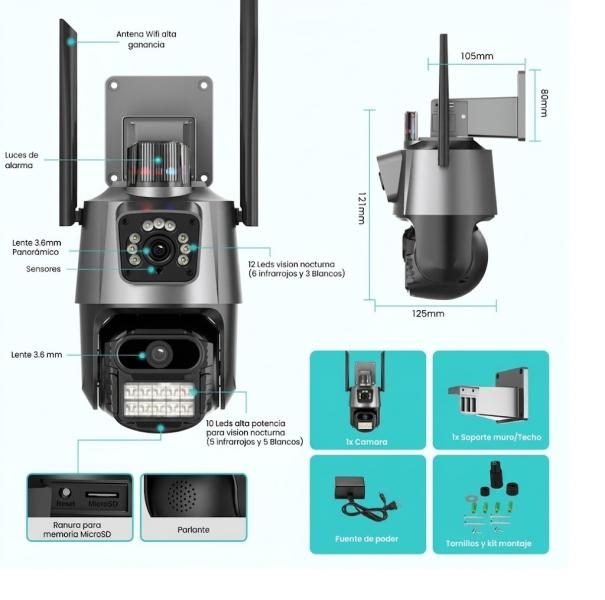 CAMARA JT-9687PRO