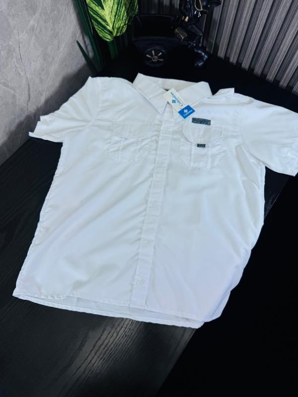 Camisa Columbia Hombre BLANCA