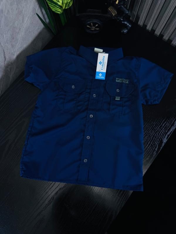 Camisa Columbia Hombre AZUL NAVY