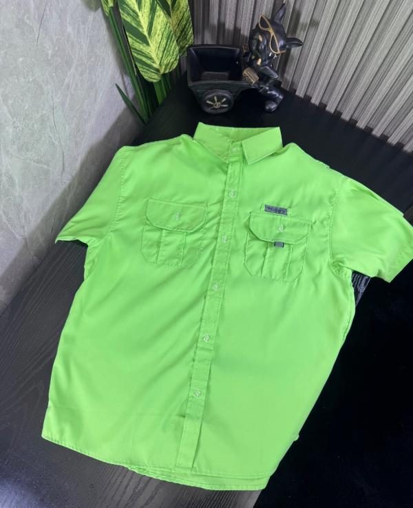 Camisa Columbia Dama VERDE LIMON