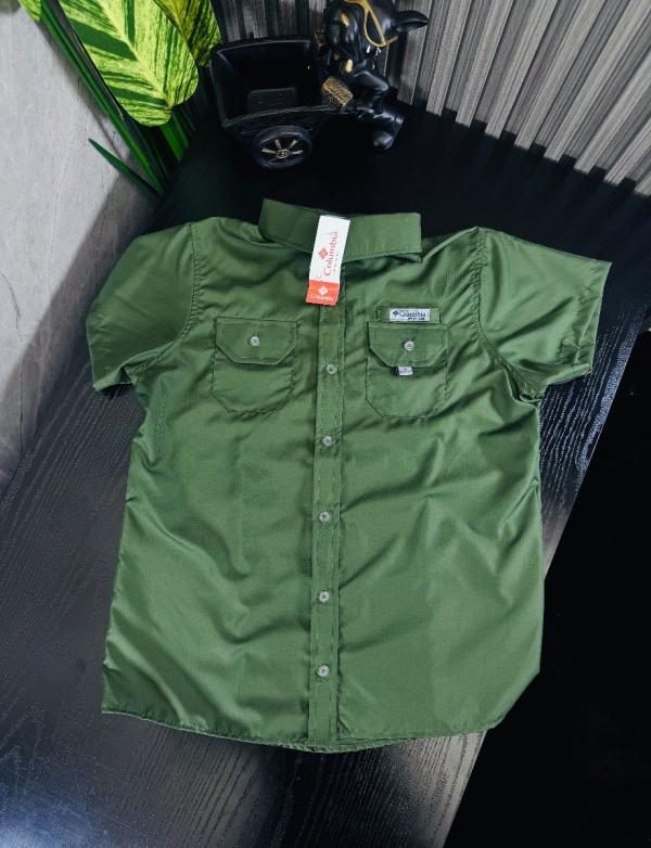Camisa Columbia Dama VERDE MUSGO