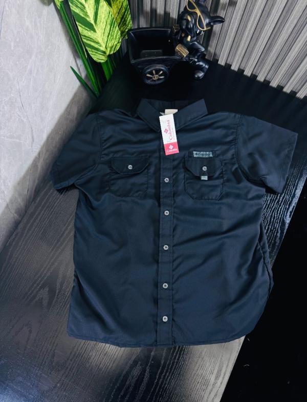 Camisa Columbia Plus NEGRA