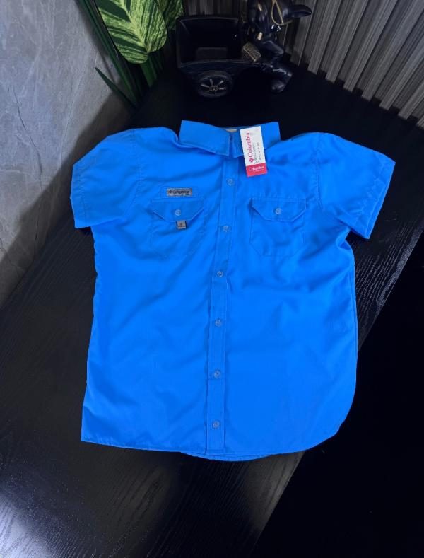 Camisa Columbia Hombre PETROLEO