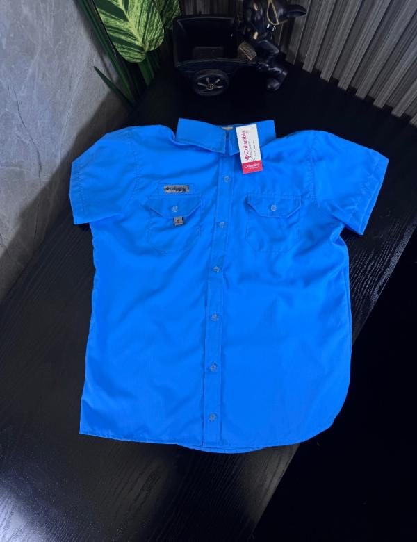 Camisa Columbia Plus PETROLEO