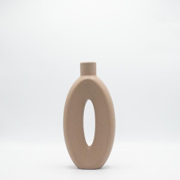 Florero oval 14.5x6x28.5cm