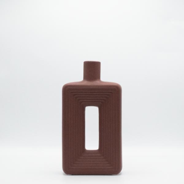 Florero rectangular 15.5x6x28.5cm