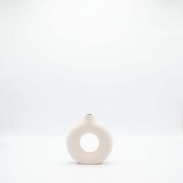 Florero con hoyo P 14x4x14.8