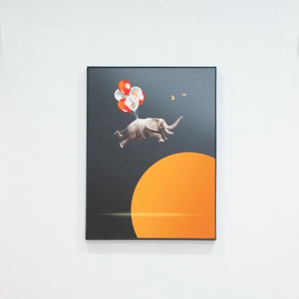 Cuadro decorativo Elefante 60x80cm