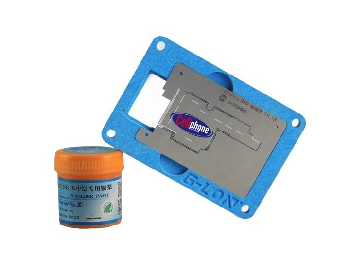 BGA Reballing Net Con Pasta Para iPhone X