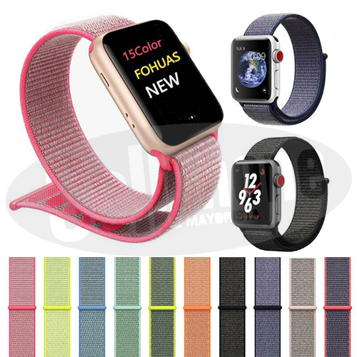 Brazalete Apple Watch Nylon 42-44-49mm