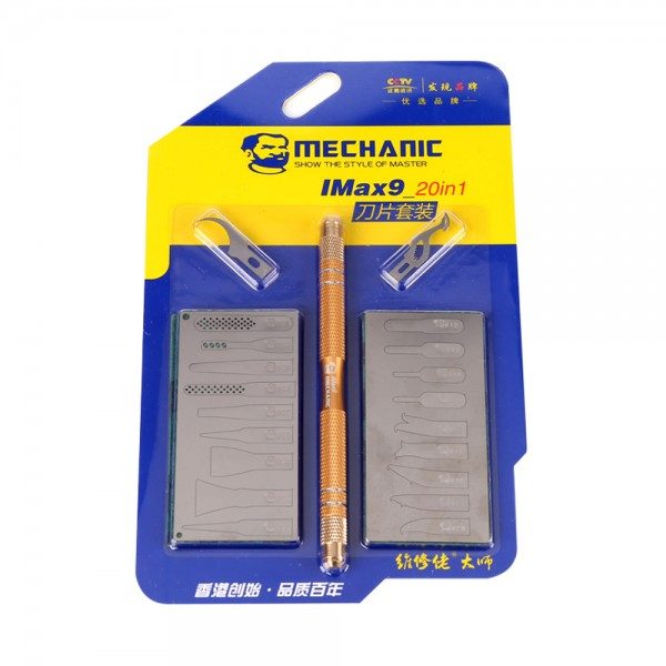 Juego de hojas  MECHANIC IMAX9