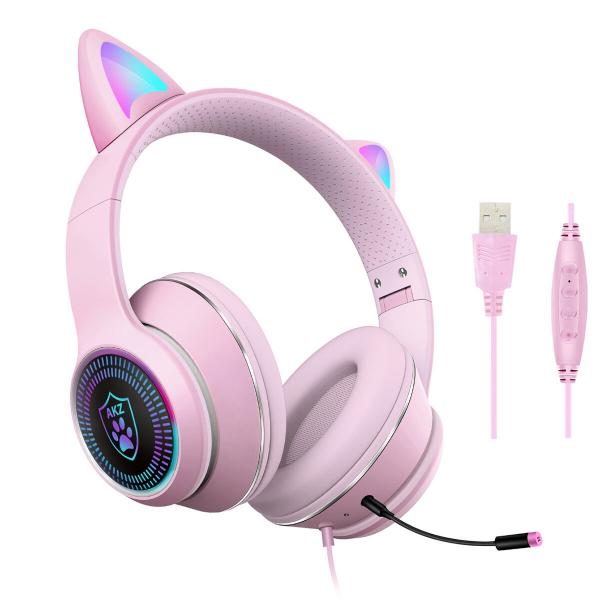 Audífonos Orejas de Gato USB