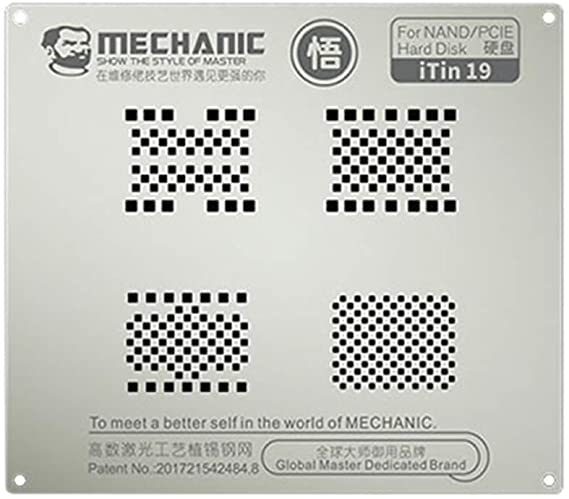 Stencil MECHANIC Para Disco Duro iTin 19 NAND/PCIE
