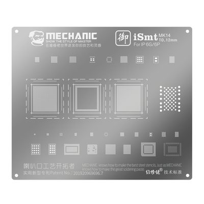 Stencil BGA  Reballing MECHANIC iSMT 01 6G/6P