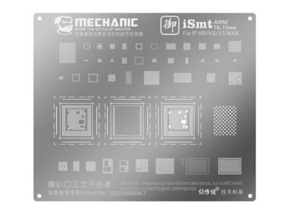 Stencil BGA  Reballing MECHANIC iSMT 05 XR/XS/XS Max