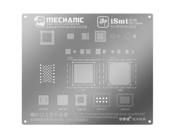 Stencil BGA  Reballing MECHANIC iSMT 11 IPAD Air1/Air2