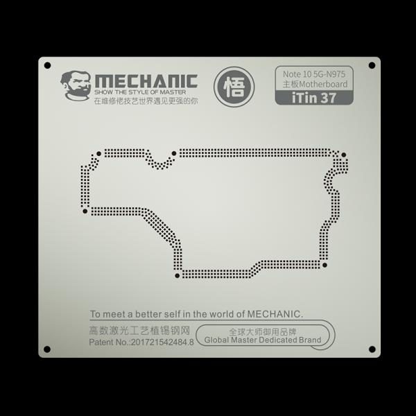 Stencil MECHANIC Para Tarjeta Madre iTin 37 (Note 10 5G-N975)