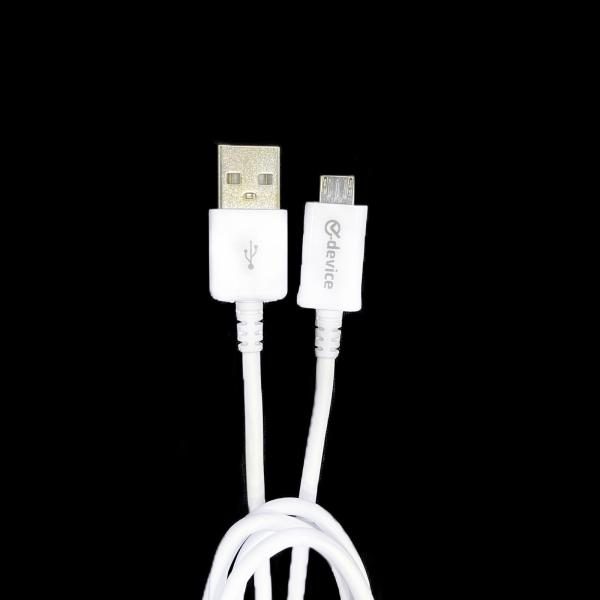 Cable USB e-device Micro 1 metro bolsa
