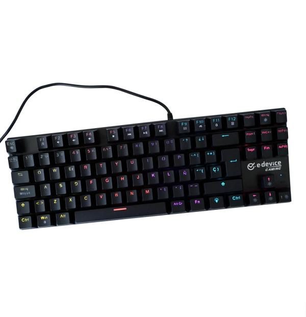 Teclado e-device gaming KE905 Mecánico Negro