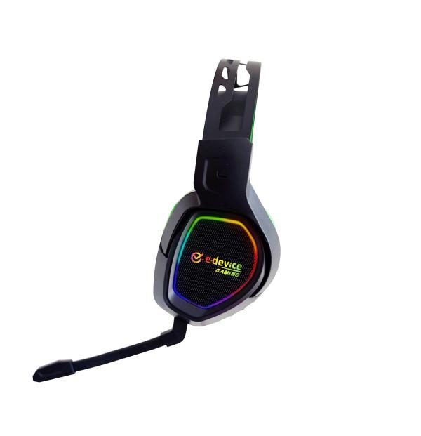 Audifonos e-device inalambrico USB HE200 RGB