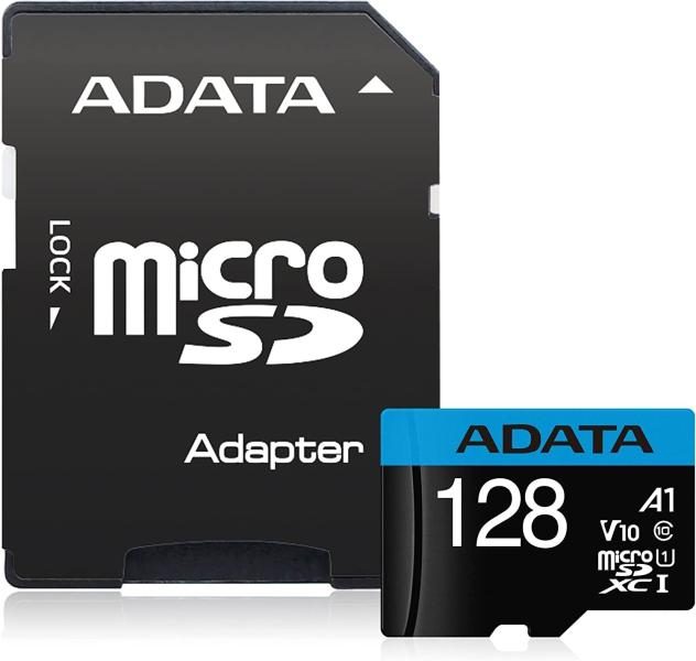 Tarjeta ADATA de Memoria Micro SD 128GB  UHS 1