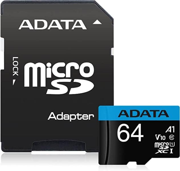 Tarjeta ADATA de Memoria Micro SD 64GB  UHS 1
