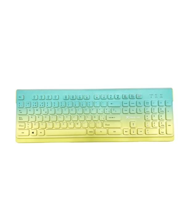 Teclado Xtrike Me KB-229W GN Wireless|