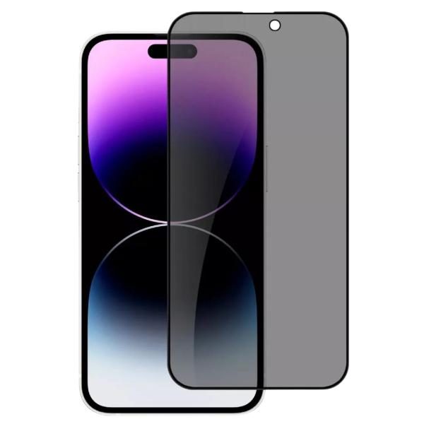 Temperado / Vidrio iPhone 15/ 15 Pro/ 16 Privado 10D