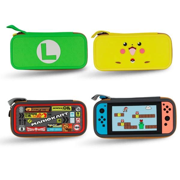 Estuche Nintendo Switch Relieve Diseño Varios