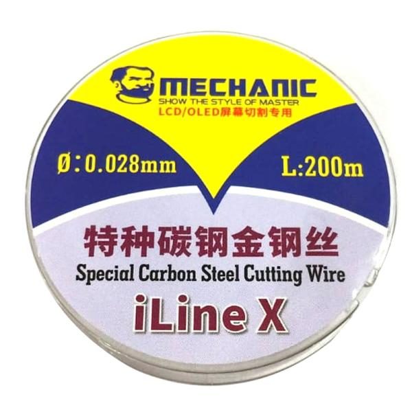 Hilo para Separar Gorilla Glass Mechanic iLine X 0.028mm