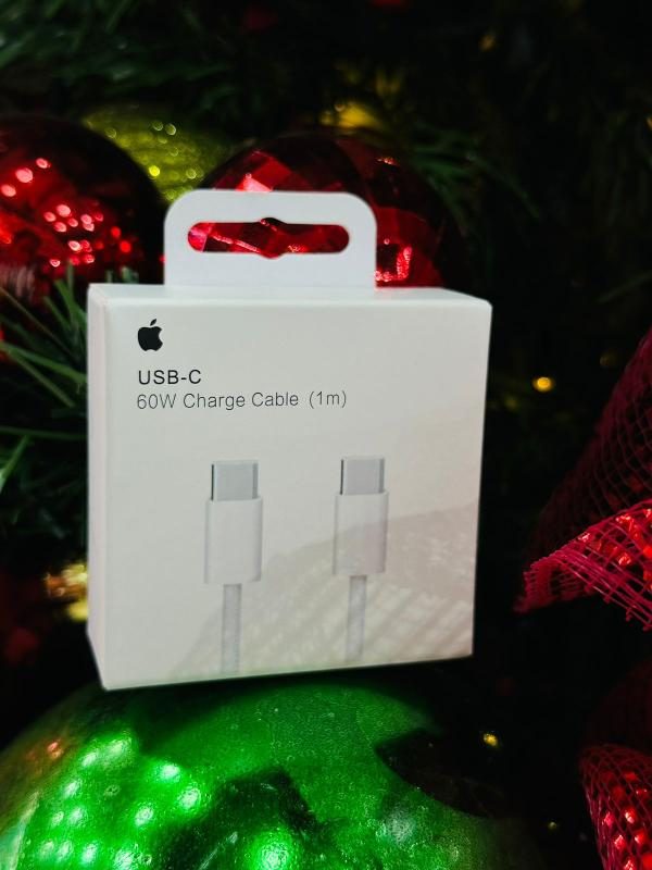Cable marca iPhone Serie 15 / 16 Tipo C a Tipo C 60w 1m
