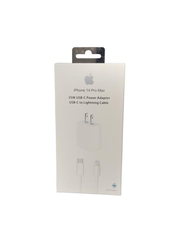Cargador 2 en 1 Tipo C marca iPhone 35w serie 14