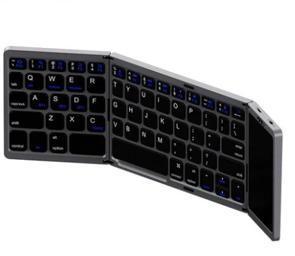 Teclado RECCI Bluetooth Táctil Triple Plegable RCS-K01