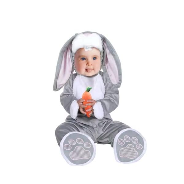 Disfraz/Traje de Bebe Talla S Conejo T0003