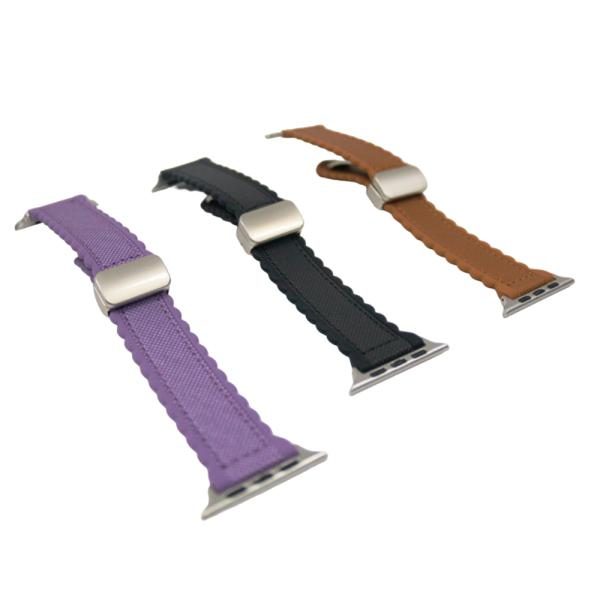 Banda / Brazalete Cuerina con bordes de Curvas  42/44/45/49