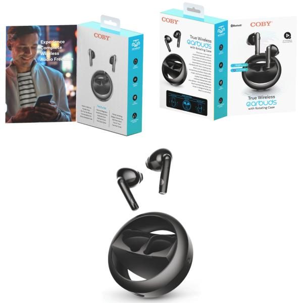 Audifonos/ Earbuds COBY Ring Rotation W532