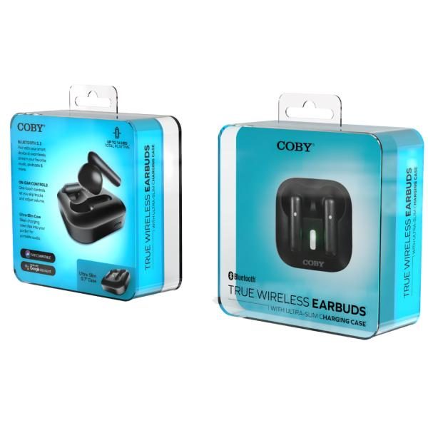 Audifonos/ Earbuds COBY Flat Rectangular W546