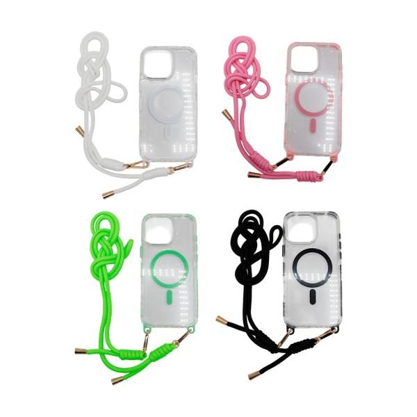 Silicon Borde Color Con Correa Iphone 17 Air