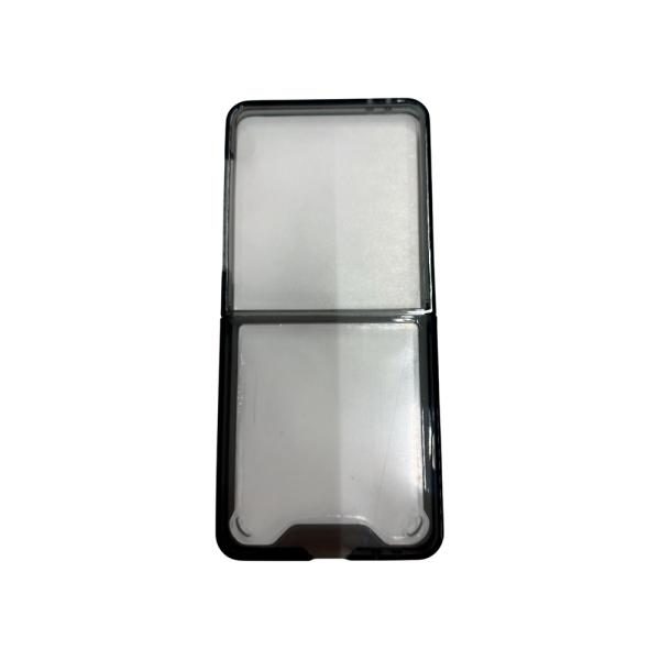 Estuche Transparente Borde Color Samsung Z Flip 7