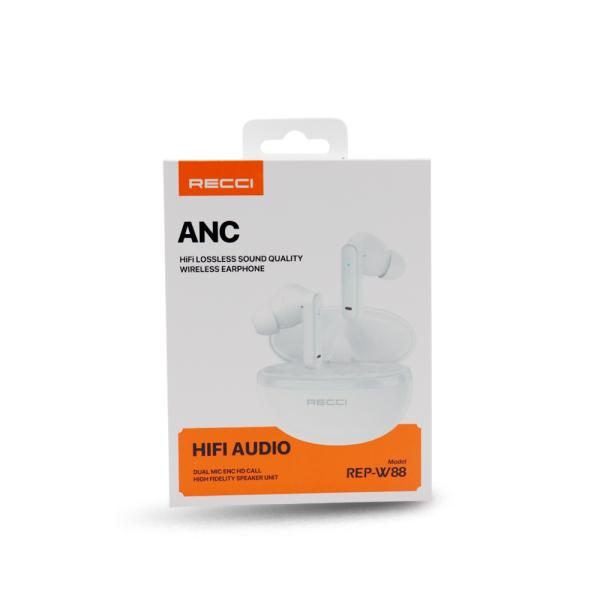Audífono/ Earpods Bluetooth RECCI REP-W88
