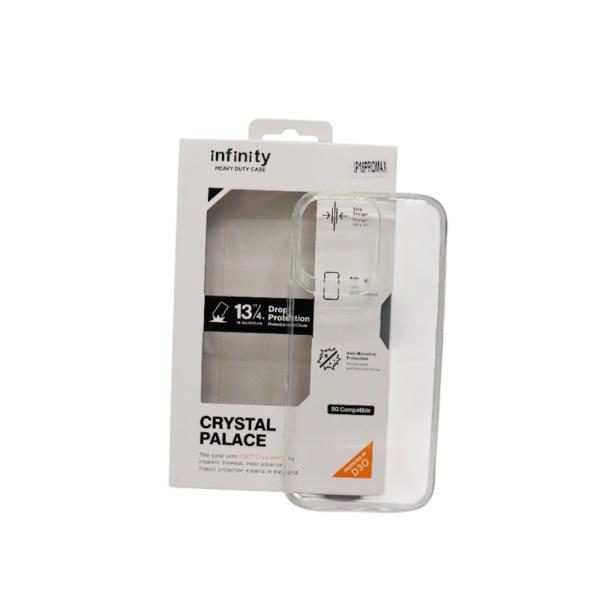 Silicon Transparente Crystal Palace Iphone 16